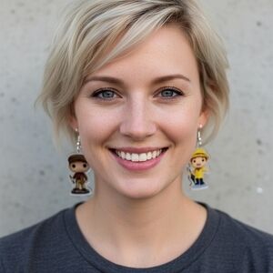 Broadway Character Earrings